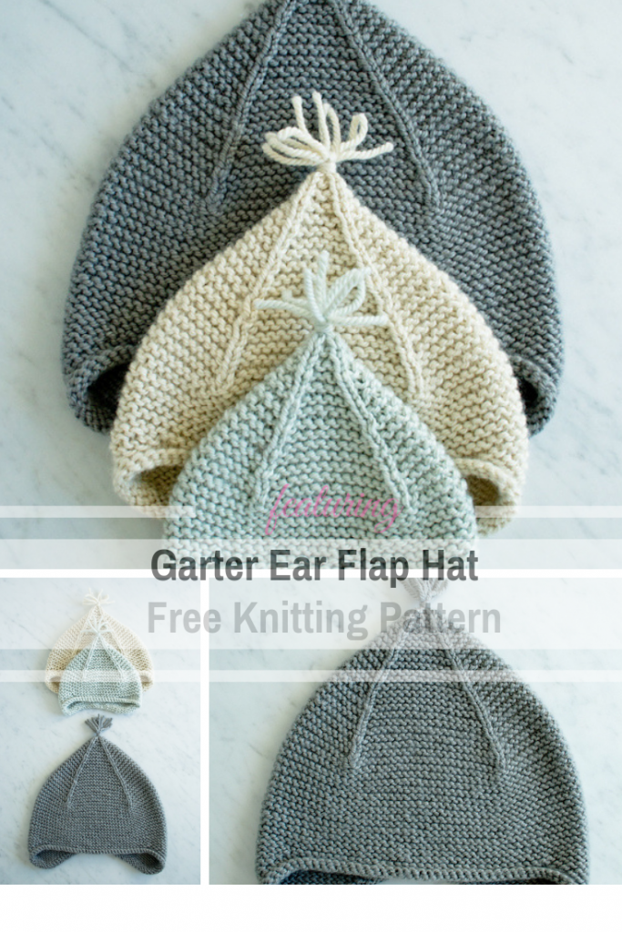 Easy And Free Hat Knitting Pattern With Ear Flaps - All Sizes